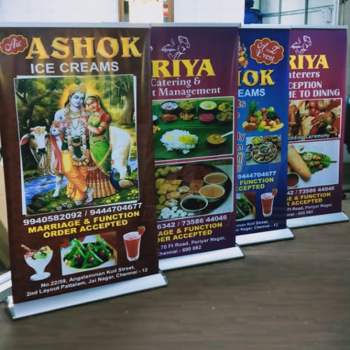 Deluxe Banner Stand